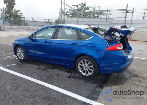 2017 Ford Fusion Hybrid Se из США, поврежденный, VIN 3FA6P0LU4HR313705